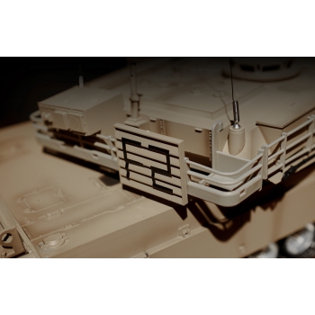 Ferngesteuerter Panzer ASG/IR/Sound/Rauch 1:16 U.S.M1A2 ABRAMS 1944 RTR 2,4Ghz - Heng Long 3918-1U (S)